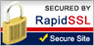 Secured by RapidSSL - Certificado de segurança SSL