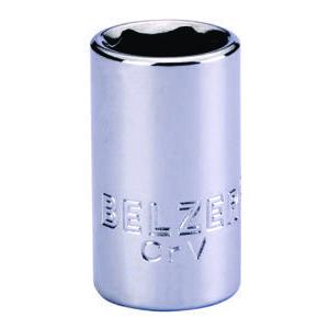 Soquete Sextavado 1/2" Belzer 20mm - 205011BBR