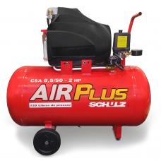 COMPRESSOR DE AR SCHULZ AIR PLUS CSA 8,5/50 - 110V - 915.0388-0