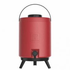 Garrafa Térmica com Torneira Maxitermo Vermelho Romã - 12L - Termolar