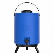 GARRAFA TÉRMICA COM TORNEIRA MAXITERMO AZUL - 12L - TERMOLAR