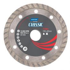 DISCO CORTE TURBO 110X20MM - 4 1/2" - NORTON CLASSIC
