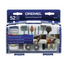 Kit para Micro Retífica Dremel Uso Geral com 52 Peças 687-01