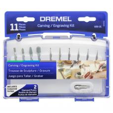 Kit para Gravação com 11 Peças DREMEL 689-01